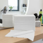 Perforated nonwoven towel - SOFT 70x40 (100 pc.) - Image 2