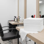 Perforated nonwoven towel - BASIC 70x50 (100 pc.) - Image 2
