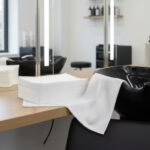 Disposable hairdressing towel - BIO-ECO 70x40 (50 pc.) - Image 2