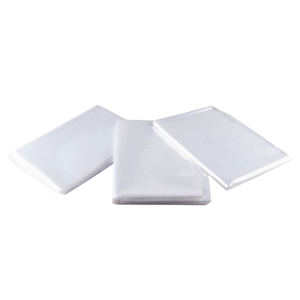 F_023_050F-eco-hygiene-hairdressing-disposable-aprons-foil-protective-transparent-50-pcs-health-disinfection PE protective hairdressing apron (50 pc.) - Image 1