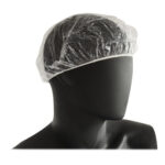 Disposable PE Pleated Cap - (100 pc.)