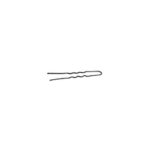 Waved black hair pin - 45mm (20 pc.)