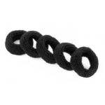 Black hair tie (50 pc.)