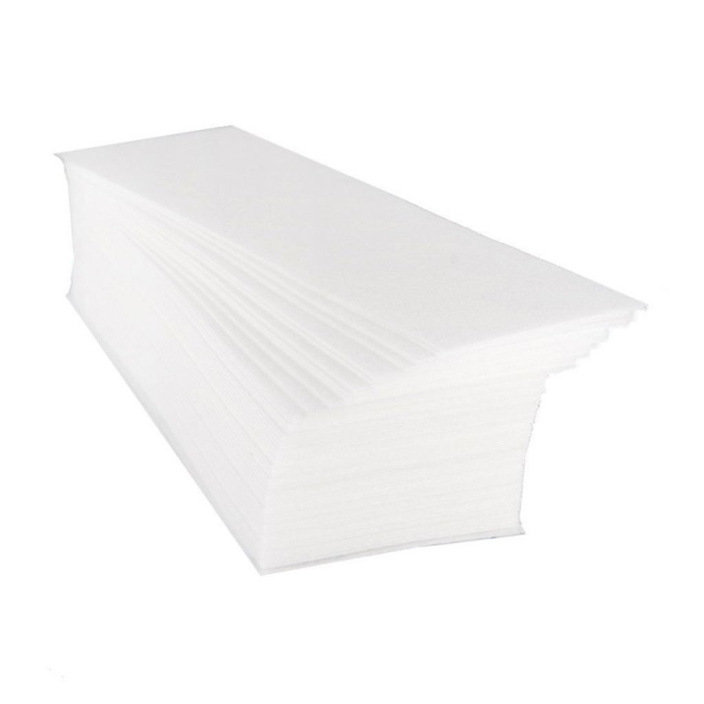K_001_100FEXTRA-eco-hygiene-depilation-strips-nonwoven-extra-100-pcs-beauty-hygiene Nonwoven wax depilatory stripes - EXTRA (100 pc.) - Image 1