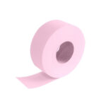 Perforated pink nonwoven wax depilatory stripes roll(100m)