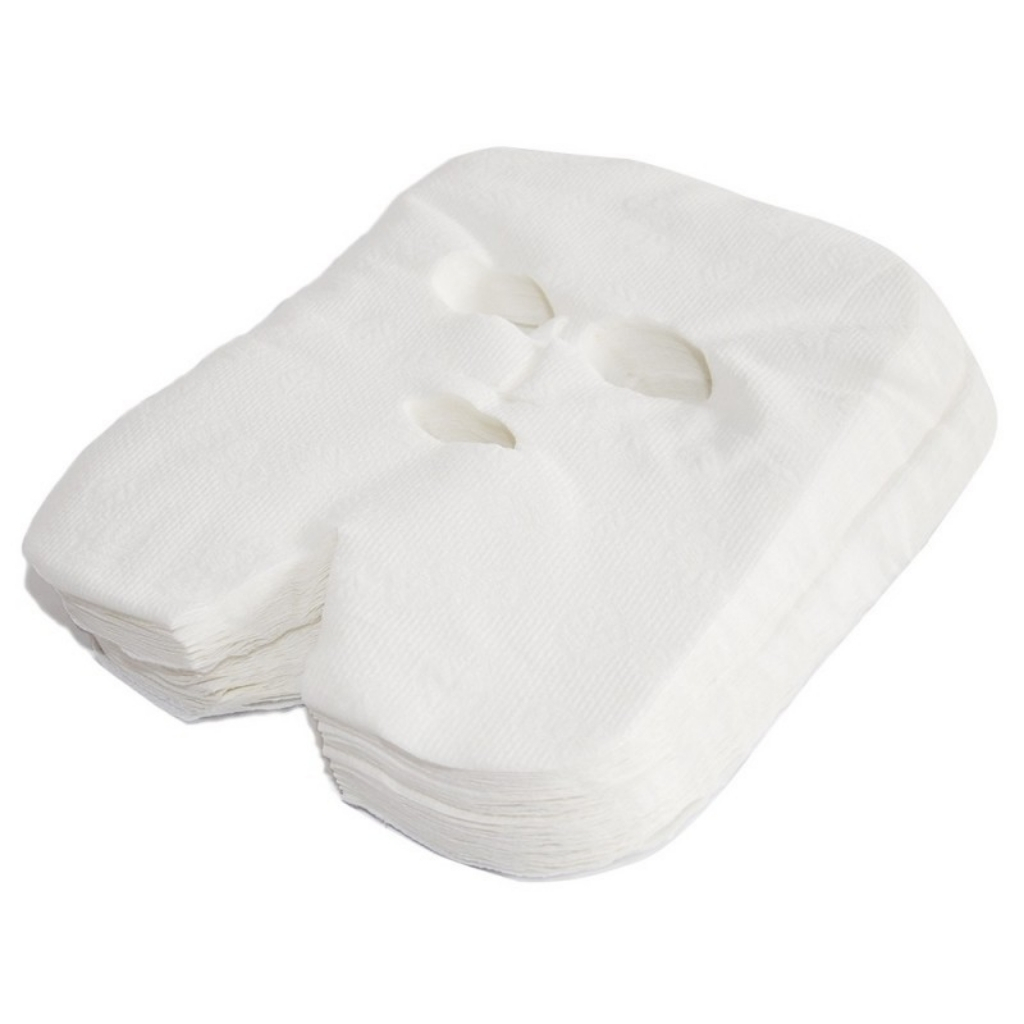 K_016_100PREMIUM-eco-hygiene-disposable-treatment-masks-nonwoven-for-face-and-neck-premium-100-pcs-cleanliness-beauty Nonwoven face masks w/ neck extension – (100 pc.) - Image 1