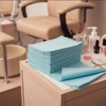 Nonwoven pedicure towel turques - 50x38 – 100 szt. - Image 2