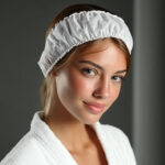 Disposable cosmetic headband - (10 pc.) - Image 2