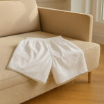 White disposable male boxer shorts - (1 pc.) - Image 2
