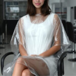 ECOTER Hairdresser cape HDPE - (50 pcs) - Image 2