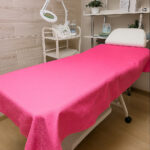 Pink nonwoven sheet - Economic 215x100 (10 pc.) - Image 2