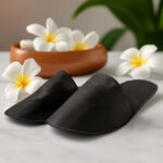 Hotel slippers - EXTRA  BLACK(1 pair) - Image 2