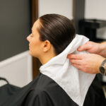 Disposable hairdressing towel - BIO-ECO 70x50 (100 pc.) - Image 2