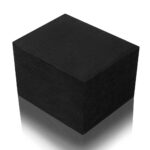 Black perforated nonwoven towel - 70x50 (100 pc.)