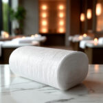 Pearl biodegradable handkerchiefs roll - 17x20 (100 pc.) - Image 2